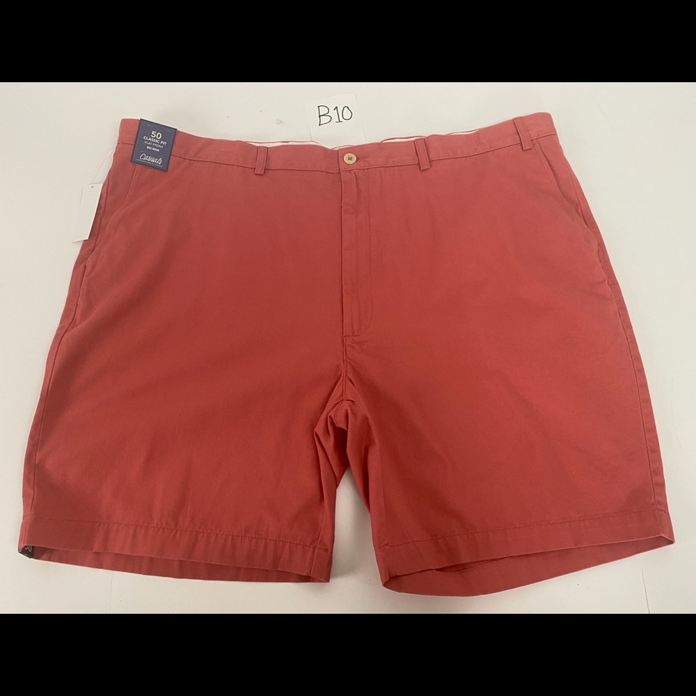 Roundtree Yorke Mens Big Tall Casual Shorts Sz 50